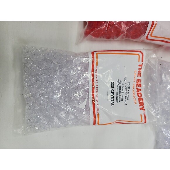 The Beadery Craft Products Lot Of 8 Bags  Vintage New - Picture 7 of 8